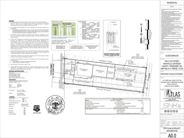 Final residential permit set drawings