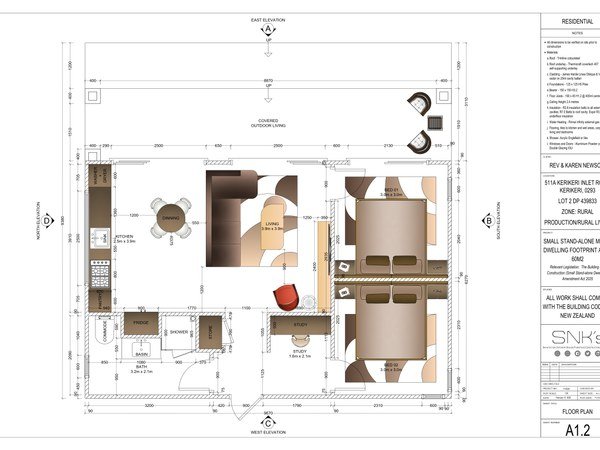Kaznewson Dwelling site and project drawing sheet